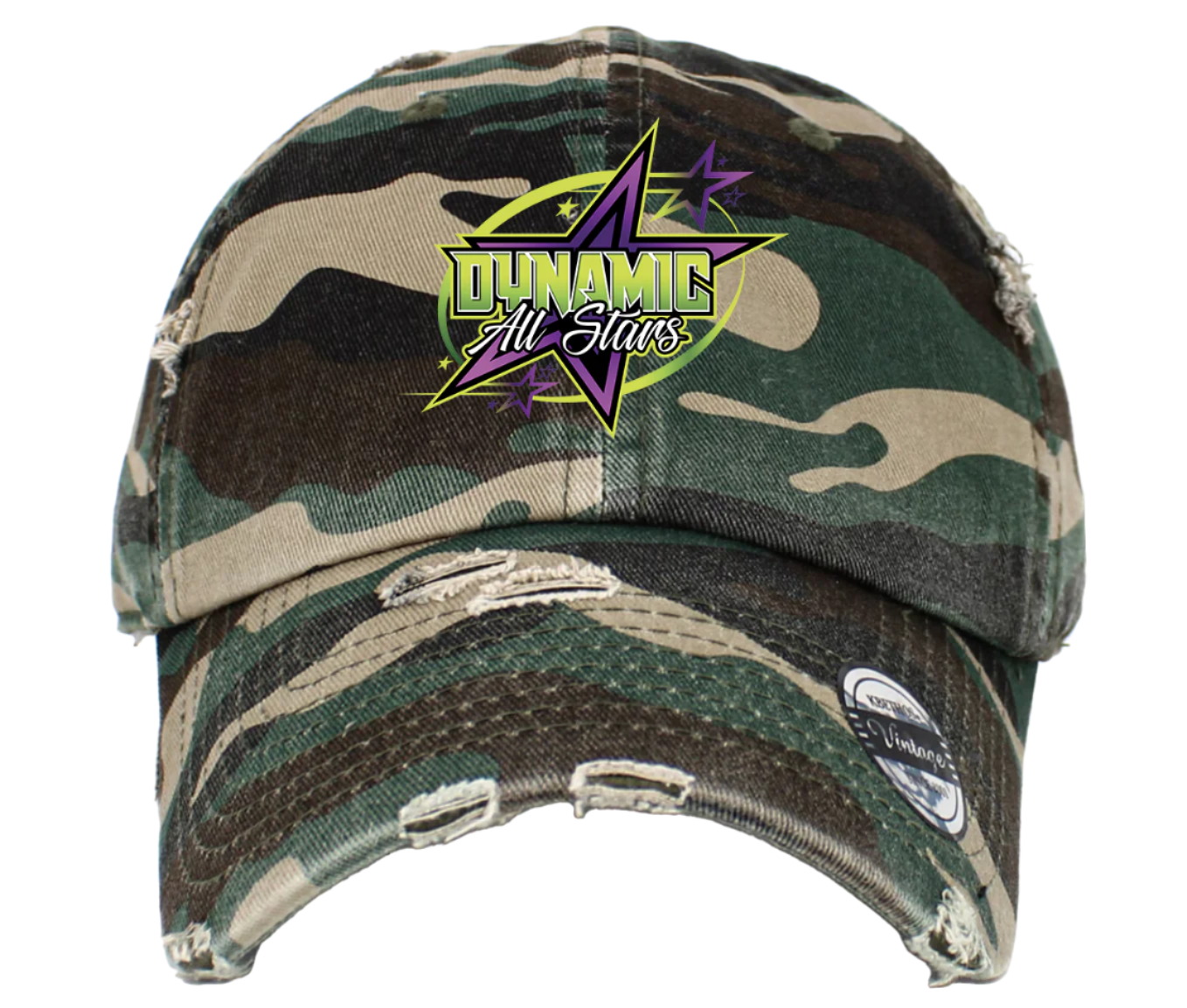Dynamic Camo Dad Hat